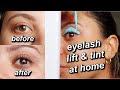 HOW TO DO A LASH LIFT AND TINT AT HOME | STEP BY STEP TUTORIAL USING AMAZON KIT | AYASAL