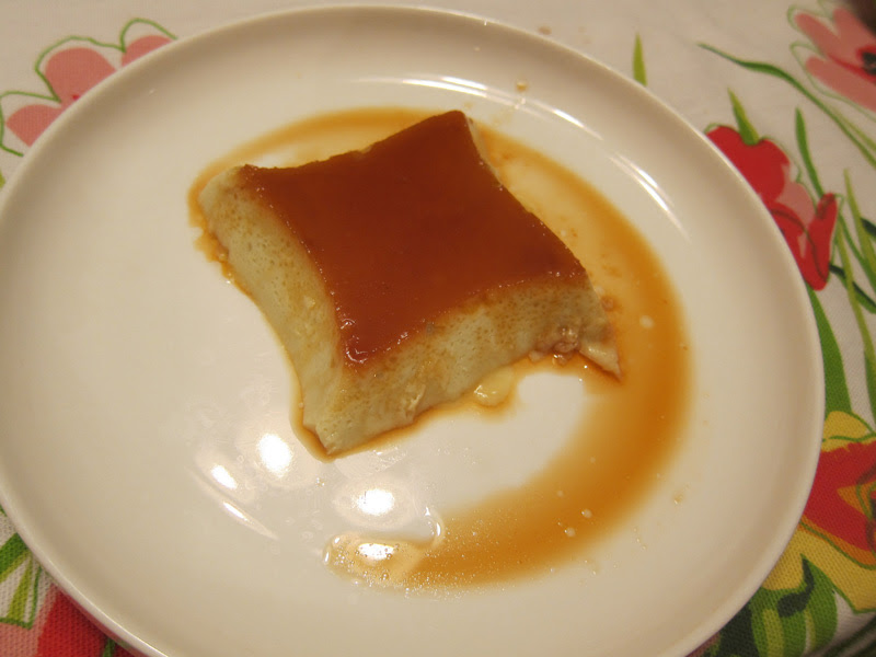 coconut flan