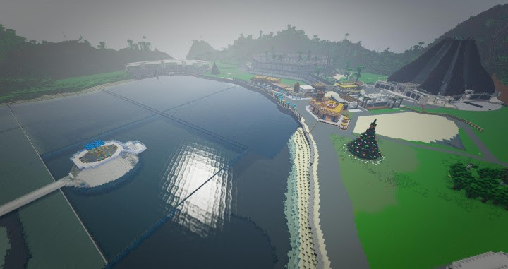 Jurassic World Isla Nublar v2 for Jurassicraft 2.0 