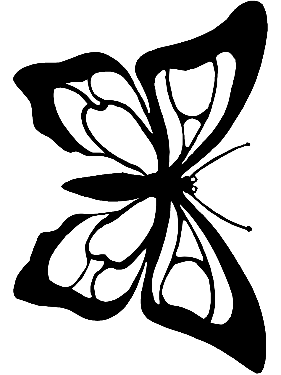 Butterfly Coloring Page