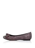 Refresh Bailarina Lazo Textil (Gris)