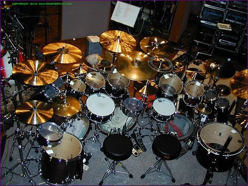 Neil Peart Drum Kit