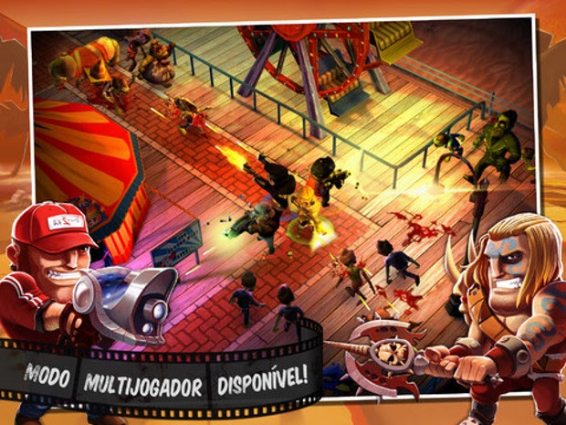 Zombiewood é um dos jogos de zumbis mais divertidos do iPhone (Foto: Divulgação)