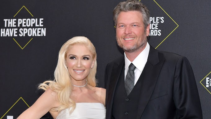 ENTERTAINMENT: Blake Shelton says Gwen Stefani has 'fallen in love' with country after suffering 'music abuse' as a child