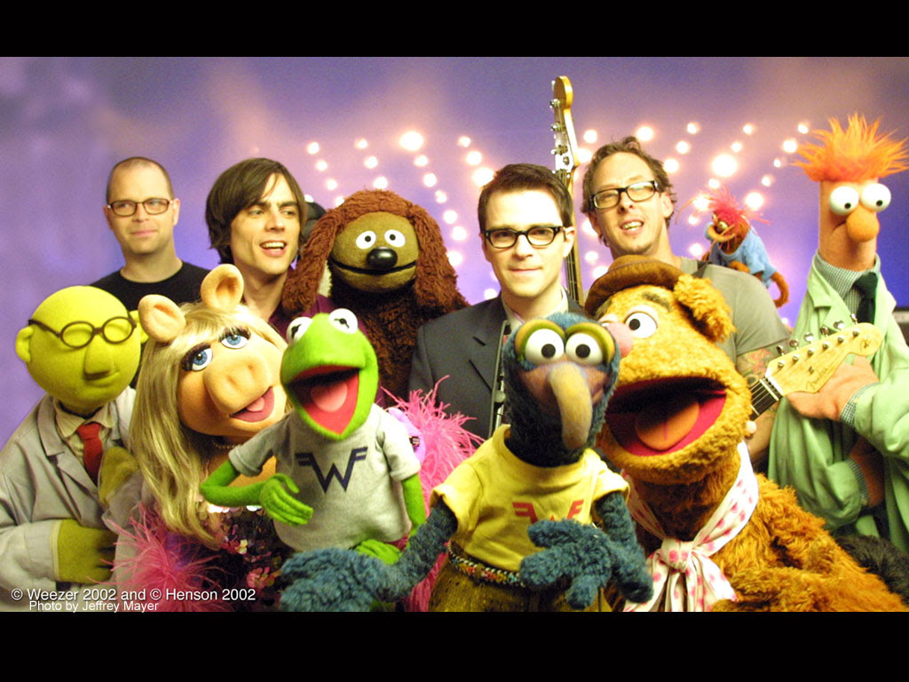 Muppets with Weezer The