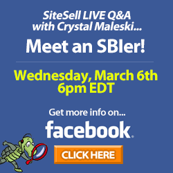 SiteSell الفيسبوك لايف Q & A