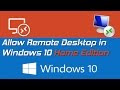 Allow Remote Desktop in Windows 10 HOME Generix Help