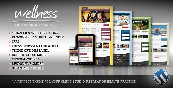 Images for Wellness - A Health and Wellness WordPress Theme Retail