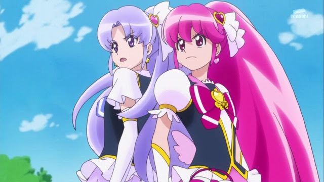 空 と 夏 の 間 ハピネスチャージプリキュア 第13話 強敵登場 キュアフォーチュンvsプリキュアハンター キャプ付感想