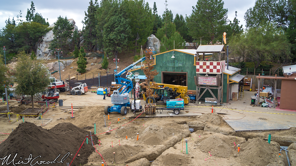 Disneyland Resort, Disneyland, Monorail, Disney California Adventure, Condor, Flats, Grizzly, Peak, Airfield, Construction, Refurbishment, Refurbish, Refurb