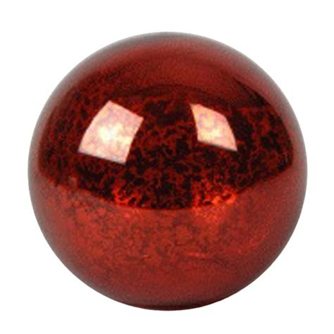 red crackle glass ball cm party decorations