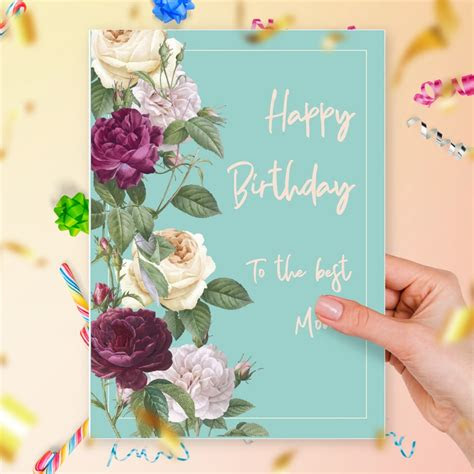  mom birthday card template