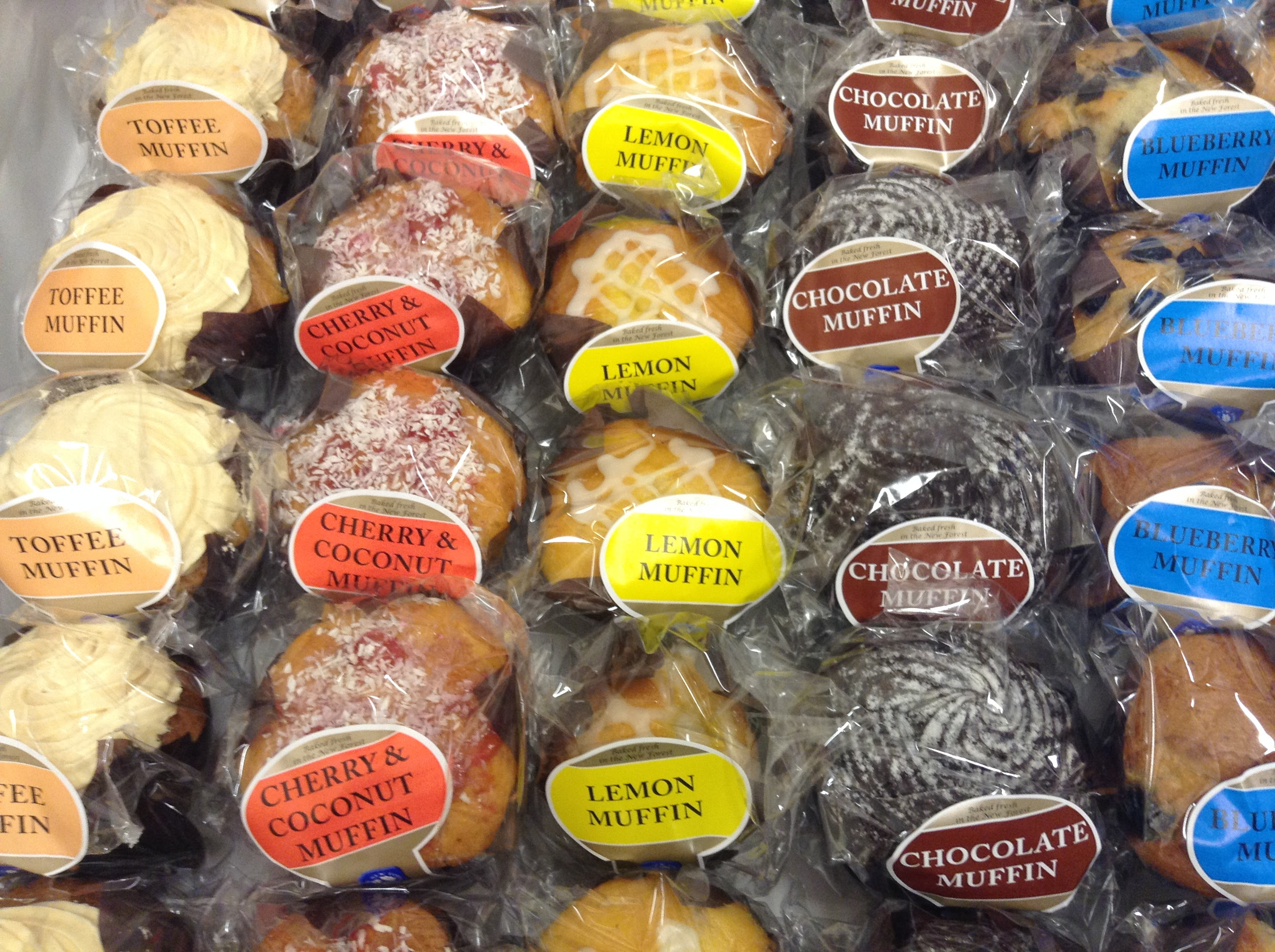 Bakery Labels Printed - Gilly Print High Performance Labelling Lymington