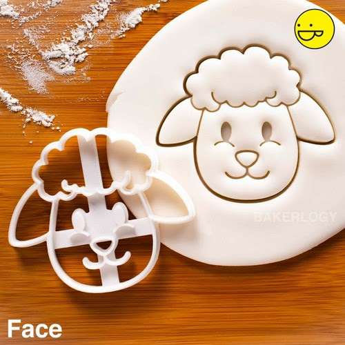 2 Moutons Cookie Cutters Bake Farm Animal Theme Baby Shower Faveurs Anniversaire Zoo Maison Cake Design Patisserie