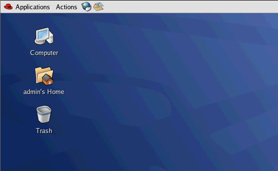Redhat Gnome's desktop