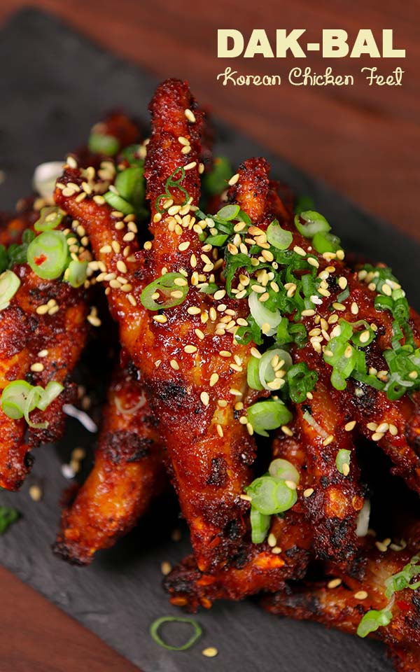 Korean Chicken Feet (Dakbal) Recipe & Video - Seonkyoung 