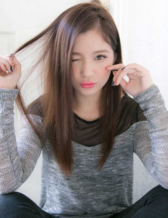 縮毛矯正 ストレートにおすすめ 髪型 ヘアスタイル