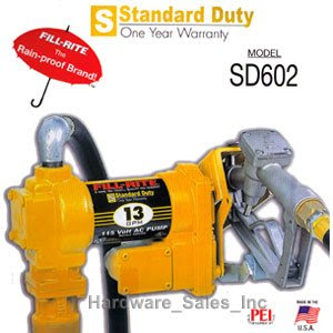 Fill-Rite Fuel Transfer Pump - 115 Volt AC, 13 GPM, Model# SD602NT