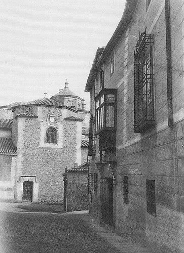 Iglesia de El Salvador (Capilla de Santa Catalina) a principios del siglo XX. Archivo Rodríguez