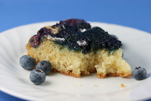 Food Librarian - Blueberry Buttermilk Cake (Upside down)