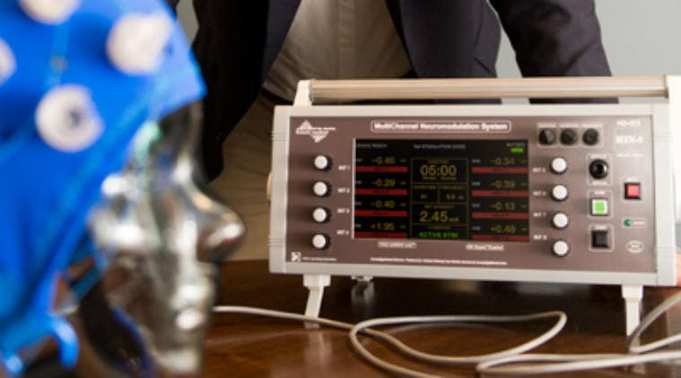 Brain simulation, electric waves, brain turbo-charging, Boston University, medial frontal cortex, lateral prefrontal cortex, synchronise oscillations, high-definition transcranial alternating current stimulation, Robert Reinhart, brain waves, learning and self-control, Proceedings of the National Academy of Sciences, brain turbo-charge 