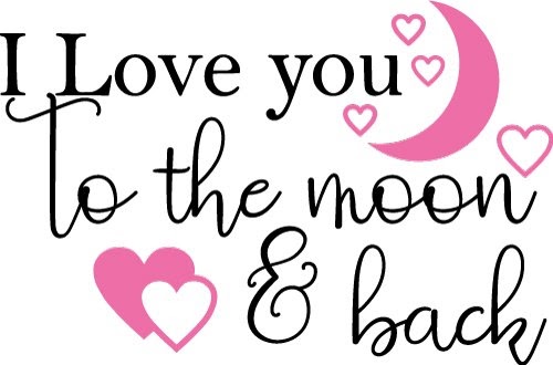 Download Free 271 Cricut Love You To The Moon And Back Svg Free SVG PNG EPS DXF File for Cricut, Silhouette and Other Machine