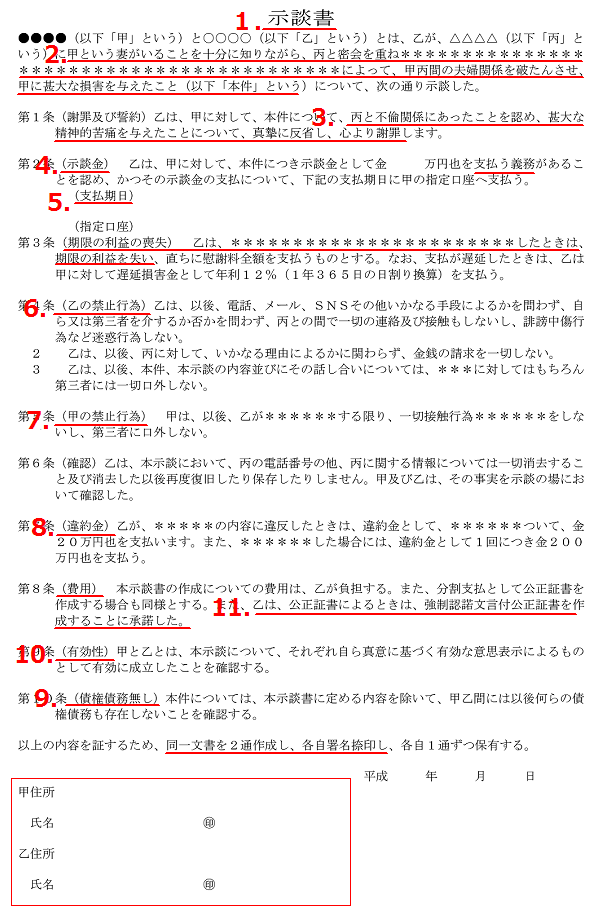 不倫慰謝料相談解決所が不倫の示談和解など立ち合いなど緊急解決