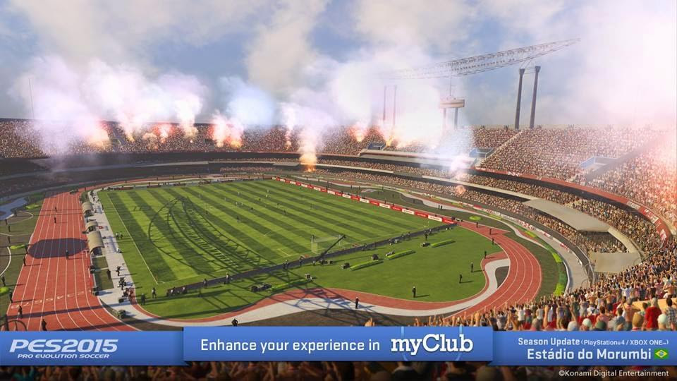 Atualização de PES 2015 traz mais times, estádios e melhorias para o myClub