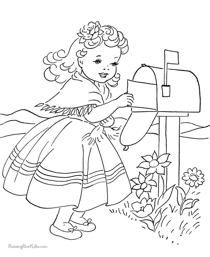 Old Fashioned Coloring Pages at GetColorings.com | Free ...