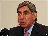 Presidente de Costa Rica, Oscar Arias