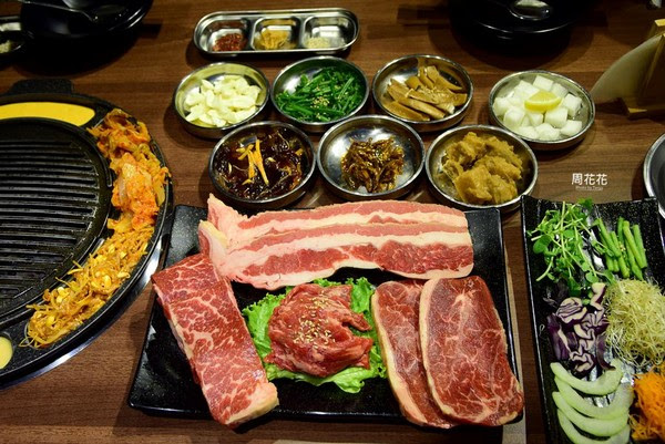 ▲台北新開幕Woosan韓式烤肉店。（圖／周花花，甲飽沒提供）