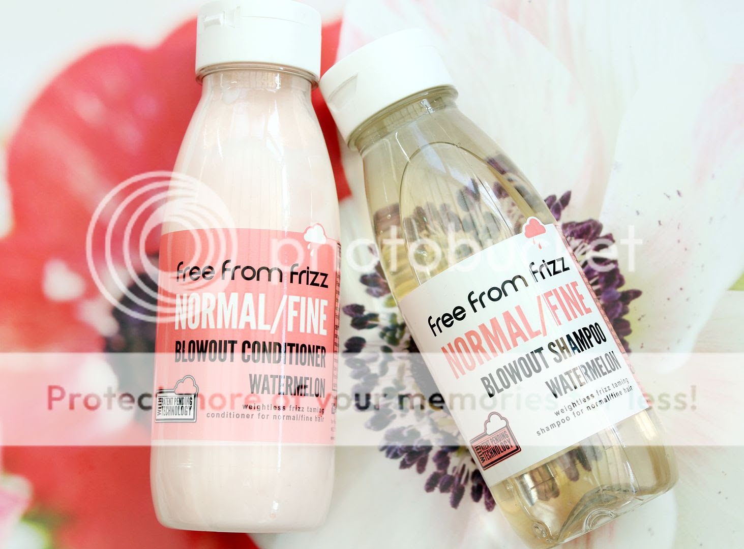 Free From Frizz Blowout Watermelon Shampoo and Conditioner