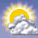 some clouds