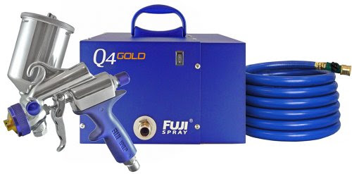 Cheap Fuji 2894-G-XPC Q4 GOLD HVLP Spray System with Gravity Gun