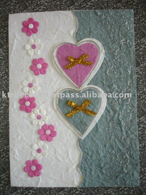 homemade wedding cards