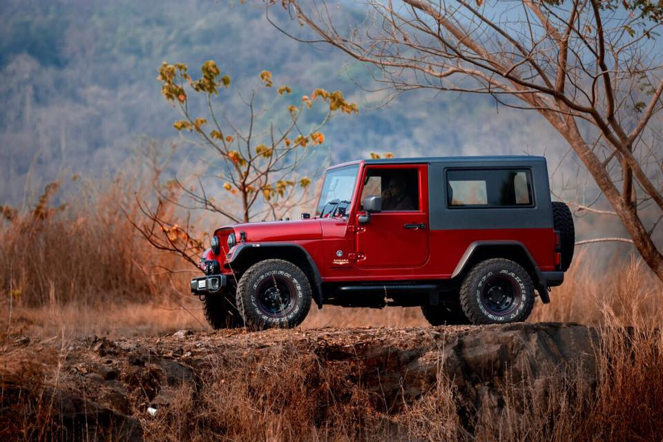 Precisely Modified Mahindra Thar By Redfox Autocare