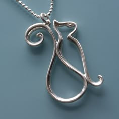 Cat pendant, love!