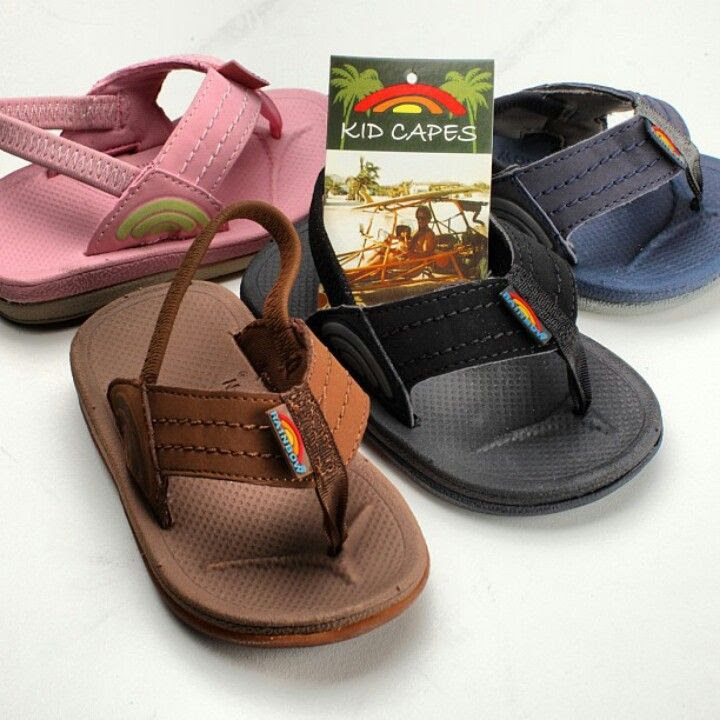 Love these little rainbow sandals :) | Future Babes | Pinterest