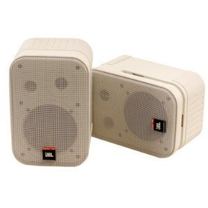 JBL Control 1PRO Two-Way Compact Loudspeaker System (pair) - White - CONTROL1PROWH