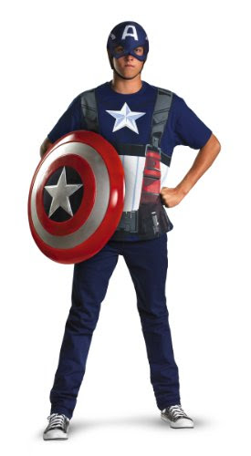 Captain America Adult Costume Kit Size Teen/Standard (38-46)  