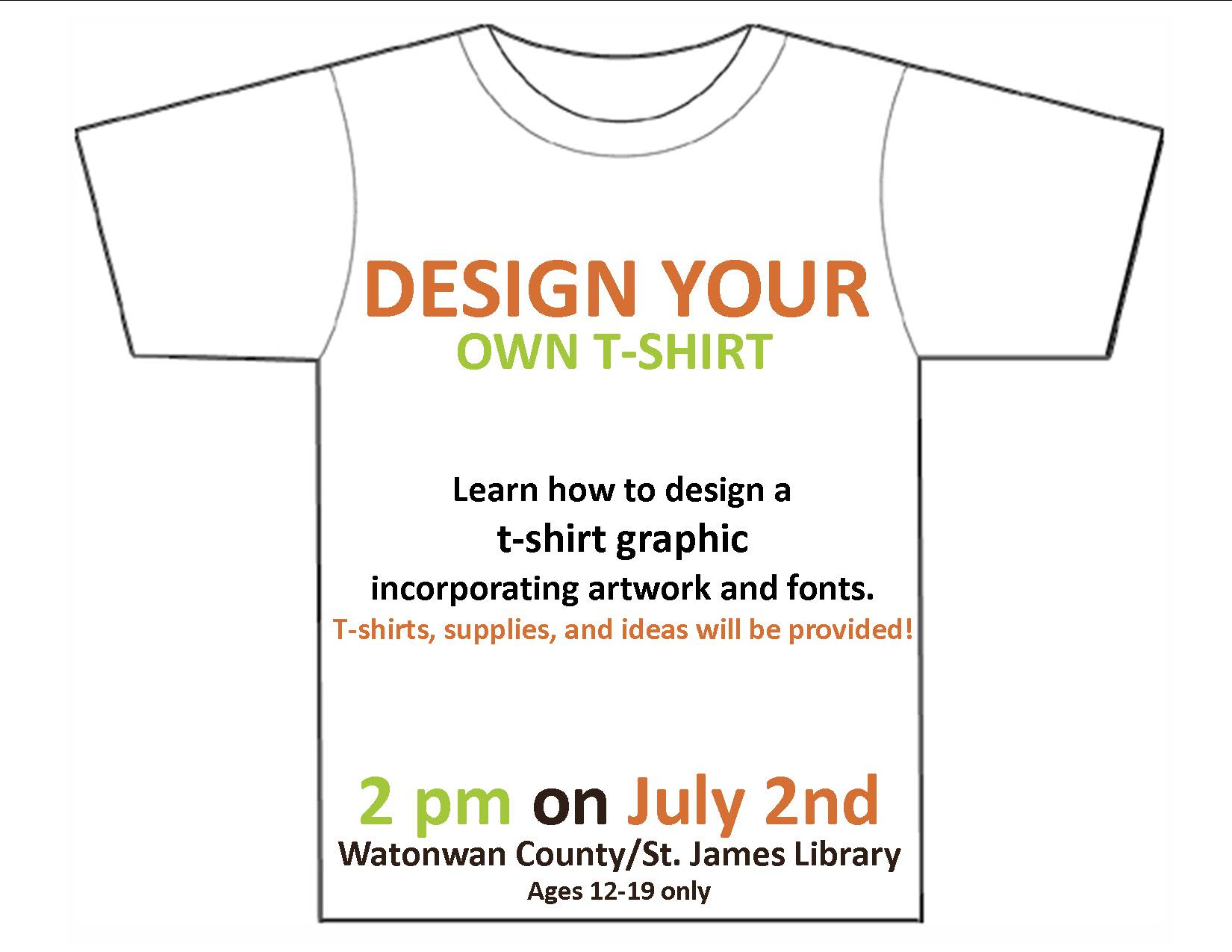 create a shirt design