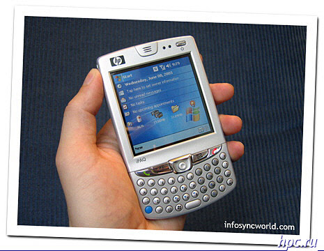 HP iPAQ hw6515: Ferrari engine with the budget