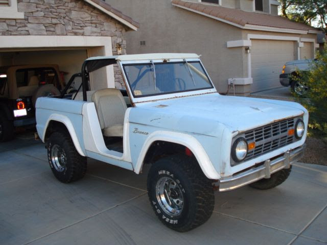 1966 Ford Bronco U13 Factory Roadster Barn Find