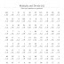 multiplying and dividing with facts from 1 to 12 a - free multiplication and division 5s 6s math worksheet free4classrooms