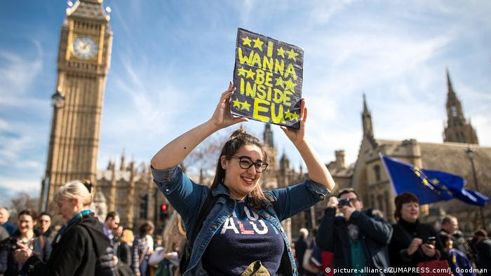 UK Kundgebung 'Unite for Europe' (picture-alliance/ZUMAPRESS.com/J. Goodman)