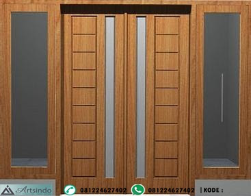  Pintu  Minimalis Motif  kotak kotak Harga  Pintu  Harga  Pintu 