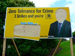 Best election hoarding we've seen
