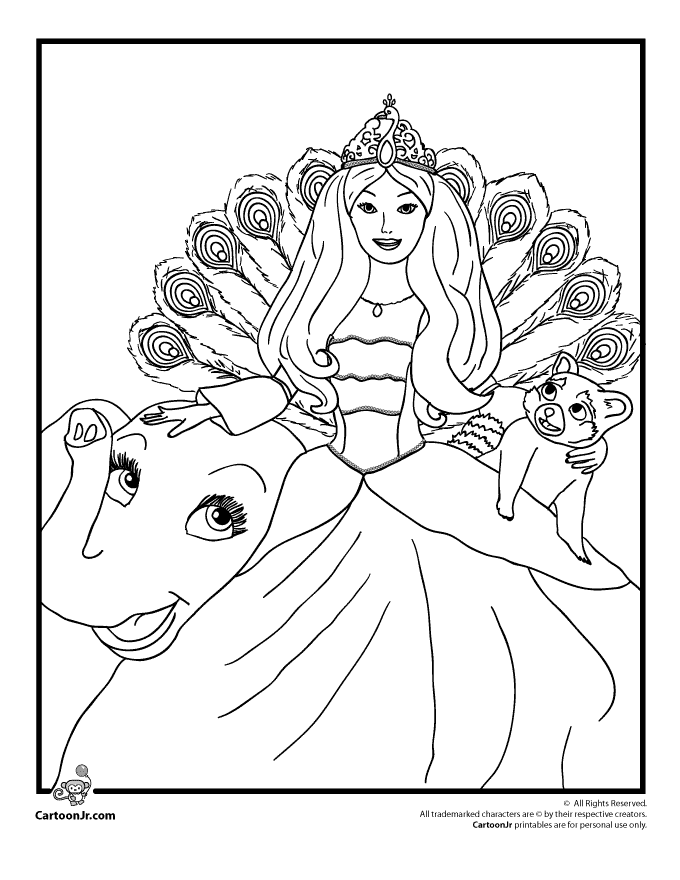 Free Barbie Cartoon Coloring Pages Download Free Barbie Cartoon Coloring Pages Png Images Free Cliparts On Clipart Library