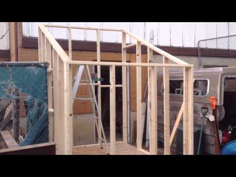 Chicken Coop Build2 - YouTube