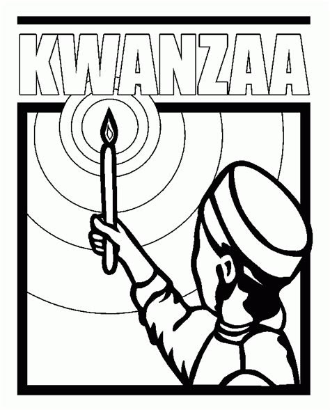 kwanzaa coloring pages coloring home